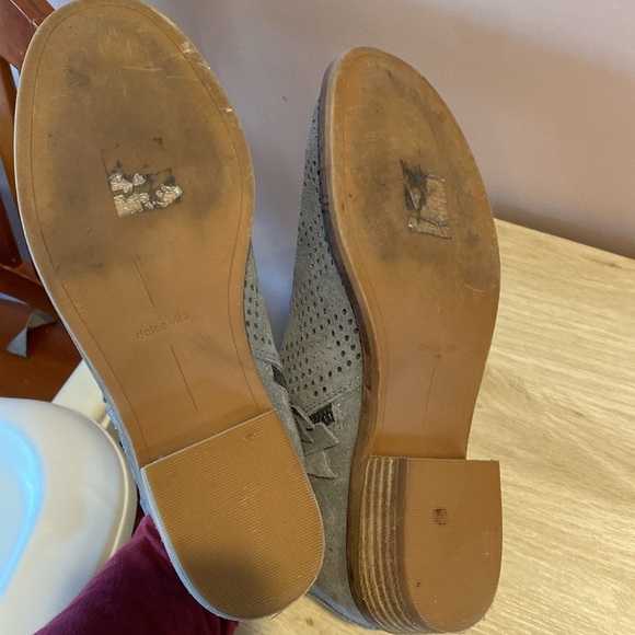 Dolce vita suede gray boots with cutouts - Picture 4 of 6